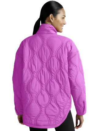 Roam Quilted Jacket Electric Fuchsia
