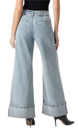 Raquel Denim Pants- Light Blue