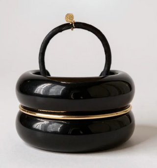 Double Hair Cuff- Black