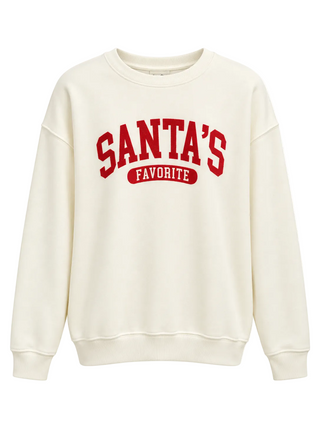 Santa's Favorite Graphic Sweatshirt