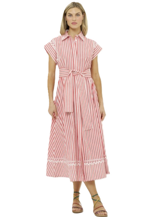 Belted Shirt Dress
