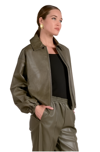 Bomber Jacket- Pine