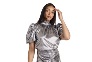 Carmen Top - Metallic