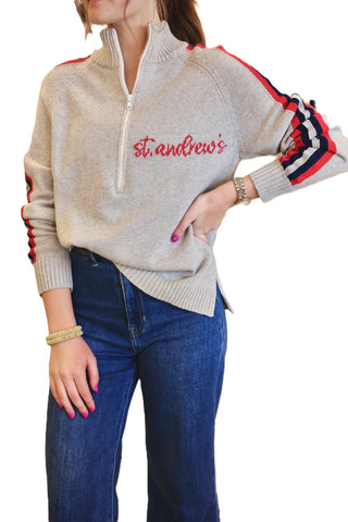 Half Zip Sweater - Broncos