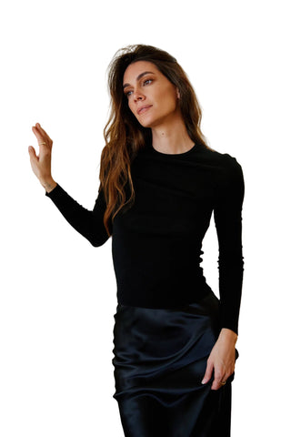 Jennifer Sweater- Black