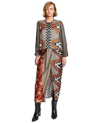 Avia Round Neck Shirt- Rodeo