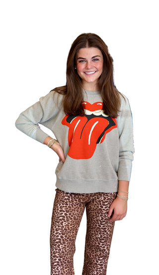 Rolling Stones Sweatshirt- Heather
