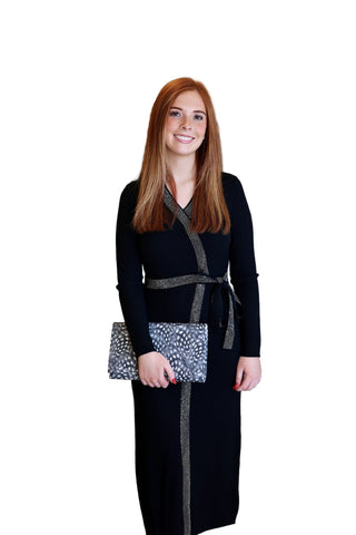 Glitter Dress- Black