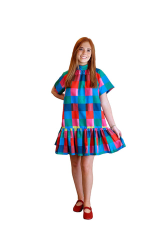 Willa Dress- Holiday Check