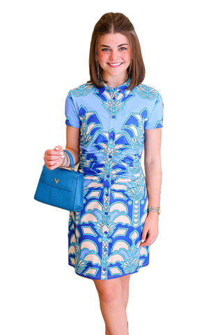 Dayna Dress- Desert Teal