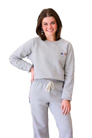 Benton Love Brigade Sweatshirt- Heather Gray