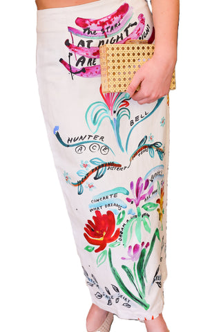 Lynne Skirt-Anniversary Print