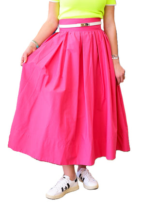 Avenue Skirt- Fuchsia