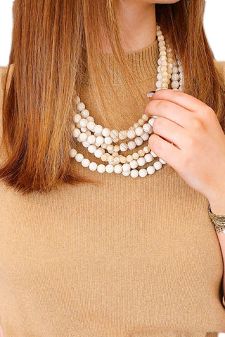Helena Necklace - Pearlized