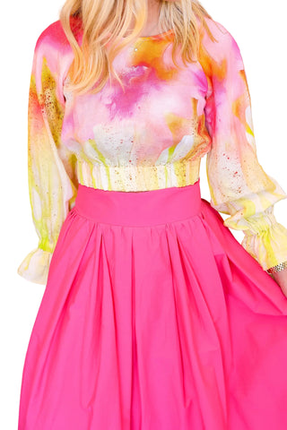 Kirsten Top - Electric Daydream XS