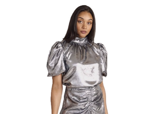 Carmen Top - Metallic