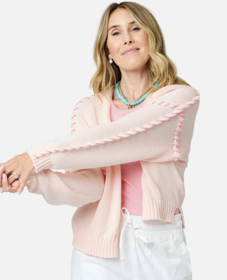 Sienna Cardigan- Sugar Pink