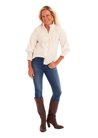 Frau Blouse- White