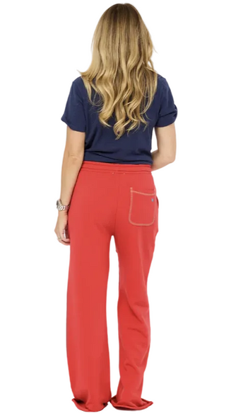 Weekend Barb Sweatpant - Poppy Red