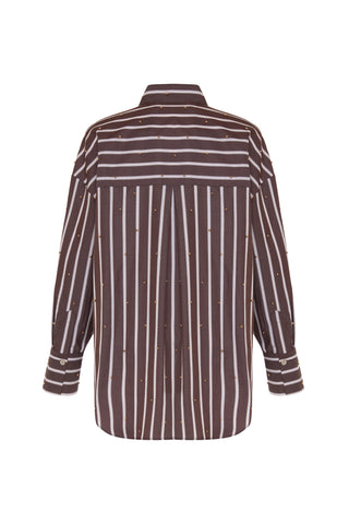 Echo Pearly Shirt- Koffee