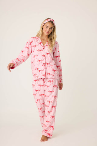 PJ Set Flannels -Candy Pink