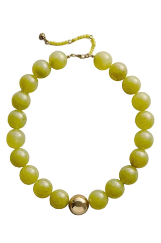 Jane Beaded Necklace -Green