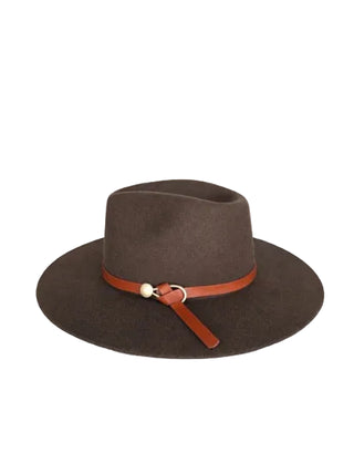 Wool Hat - Chocolate - OS