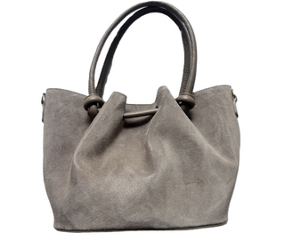 Suede Knot Bag