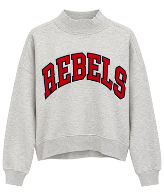 Rebel Sweatshirts - Grey/Red