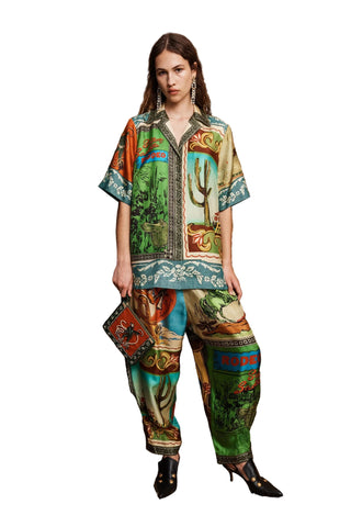 Ace Silk Shirt - Multi