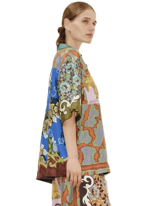 Arnie Silk Shirt- Multi