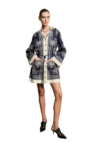 Banderra Mini Dress - Ink