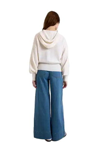 Hilary Hoodie- Organic White