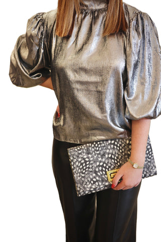 Carmen Top - Metallic