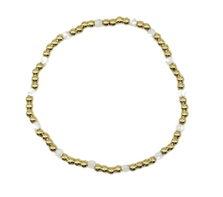 Clear Crystal Cut Accent Bracelet