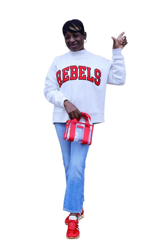 Rebel Sweatshirts - Grey/Red