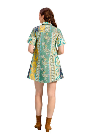 Dock Dress, Paisley Ribbon