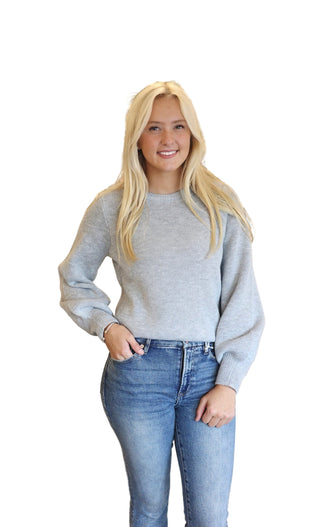 Cyrus Blouse- Heather Grey