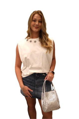 Sparkling T-Shirt- Off-White