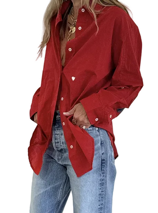 Jack Shirt- Washed Red