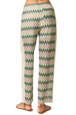 Celine Crochet Mid Rise Pants