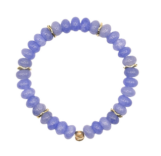 Periwinkle Gemstone Bracelet