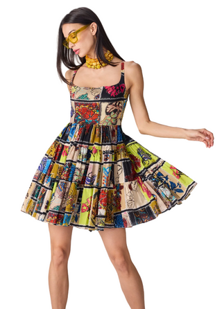 Tia Dress- Multi