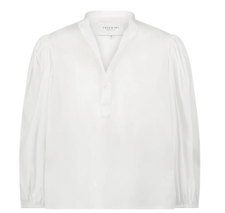 The Balloon Sleeve Shirt- White