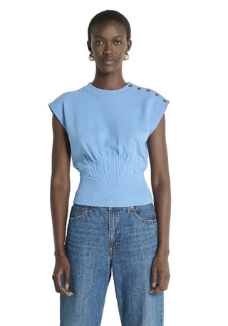 Nadia Sweatshirt- Laguna