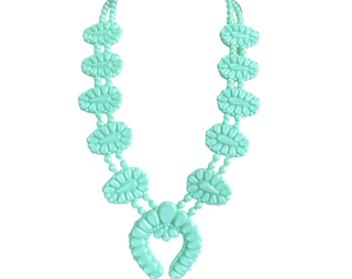 Golden Hour Necklace - Stardust Mint