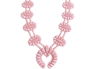 Golden Hour Necklace - Bubblegum Pink