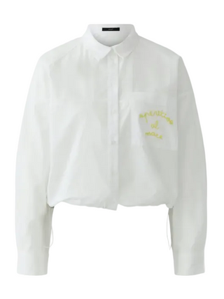 Optic White Blouse