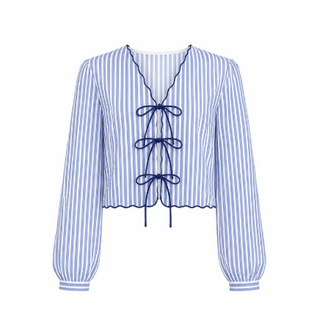 Jane Top- Italian Stripe