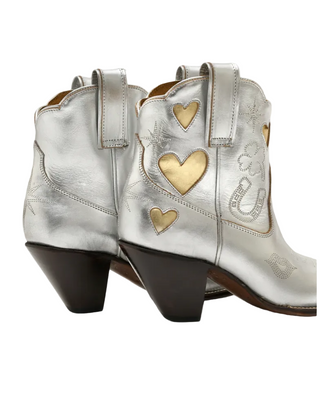 Lucky Metallic Disco Boots